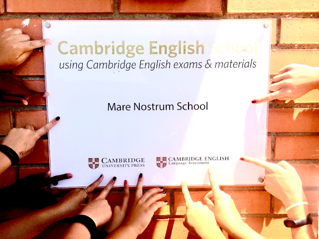 El dissabte 29 de maig i 5 de juny van tenir lloc al Col·legi els exàmens oficials d’anglès de Cambridge