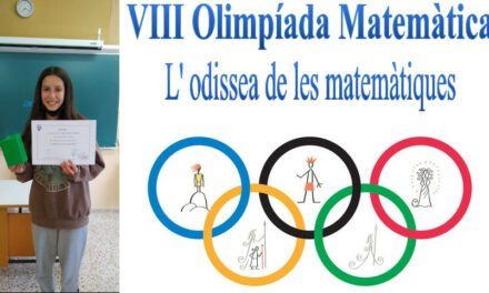 Ya tenemos ganador de nuestro VIII Concurso Un logo Olímpico, este curso bajo el lema “La Odisea de las matemáticas”
