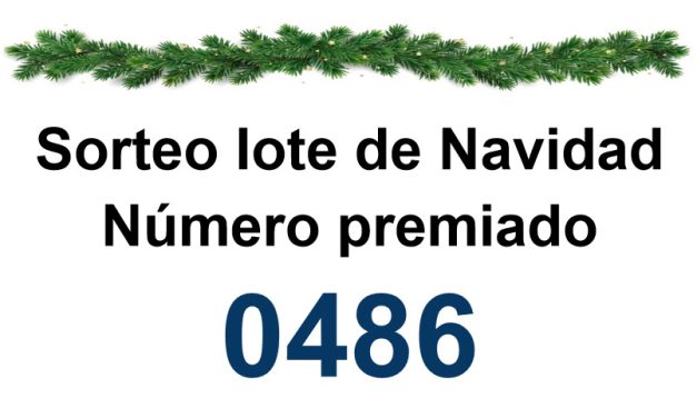 Sorteo de la cesta de Navidad